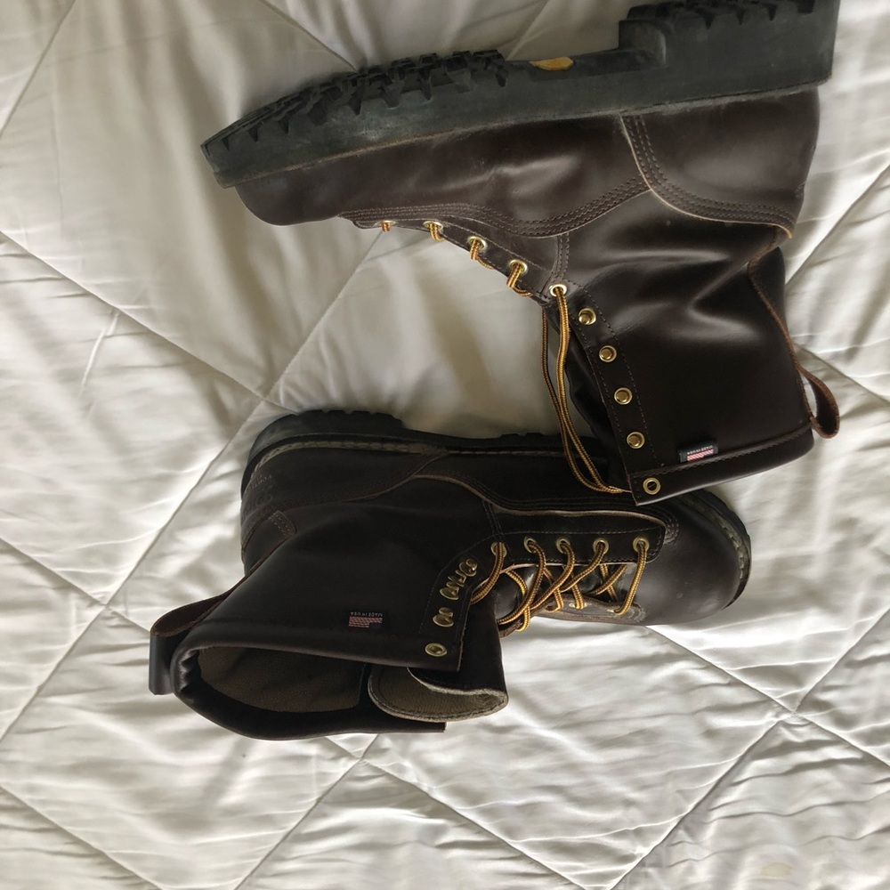 Danners boots brown